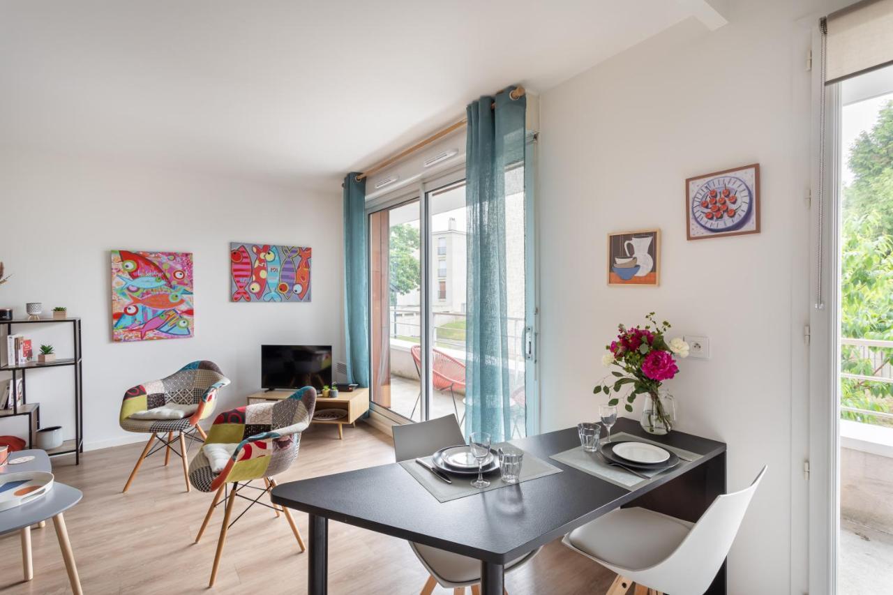 Bahibe - Balcon Et Parking Au Calme Proche Gare Apartment Rennes Exterior photo
