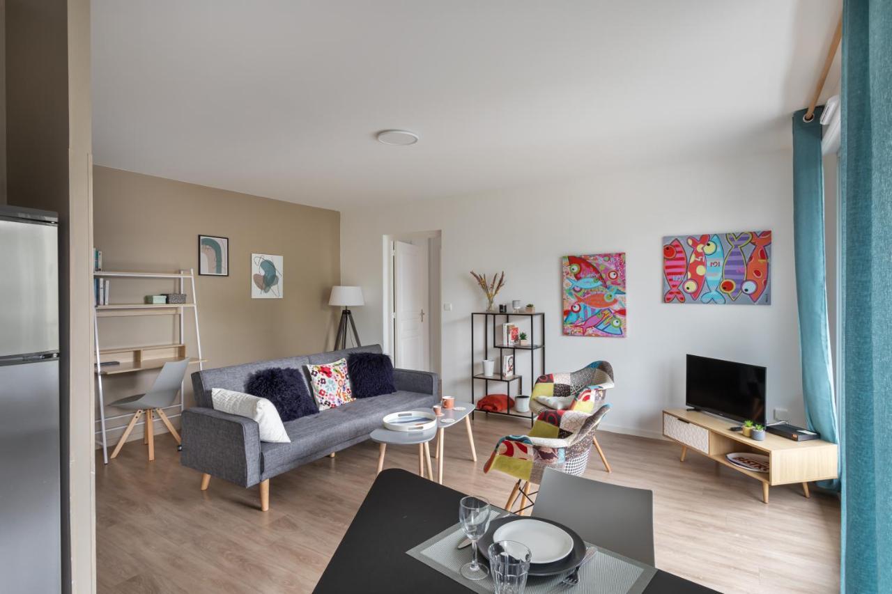 Bahibe - Balcon Et Parking Au Calme Proche Gare Apartment Rennes Exterior photo