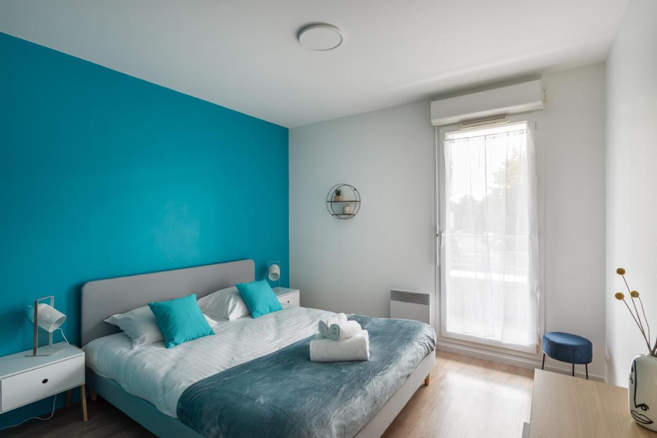 Bahibe - Balcon Et Parking Au Calme Proche Gare Apartment Rennes Exterior photo